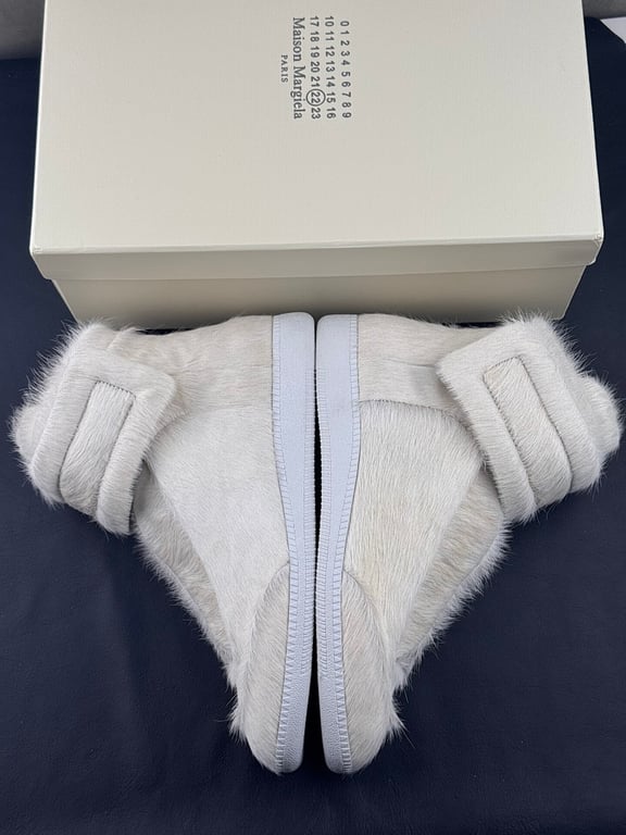 Maison Margiela Future High-Top Pony Hair White - 6