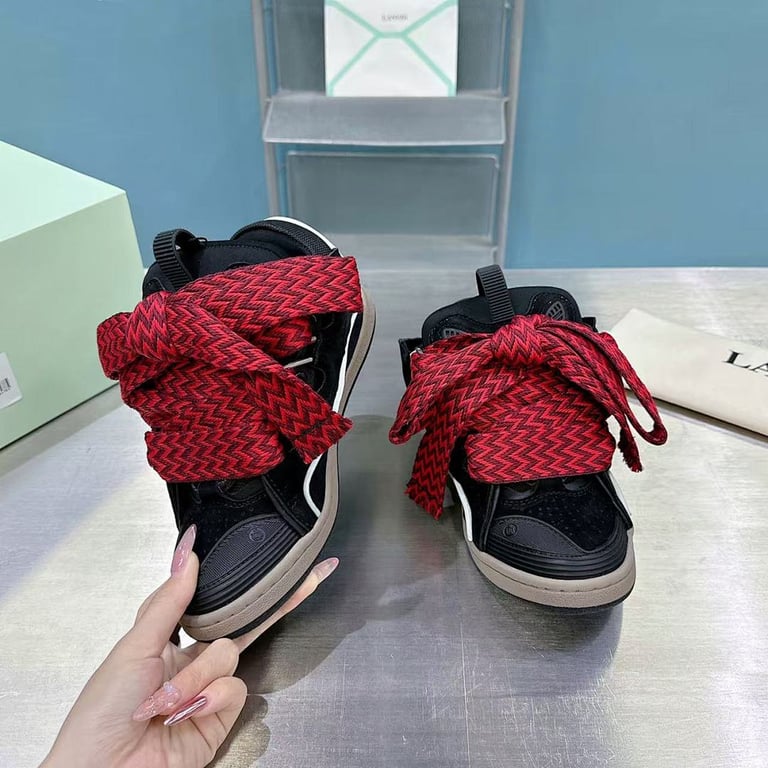 Lanvin Curb Kids Black Red - 3