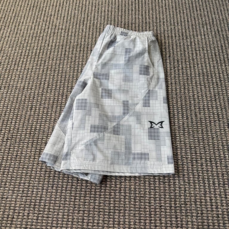 Mertra Geometric Grid Shorts - 13
