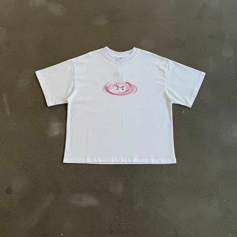 Mertra Butterfly Graphic T-Shirt White