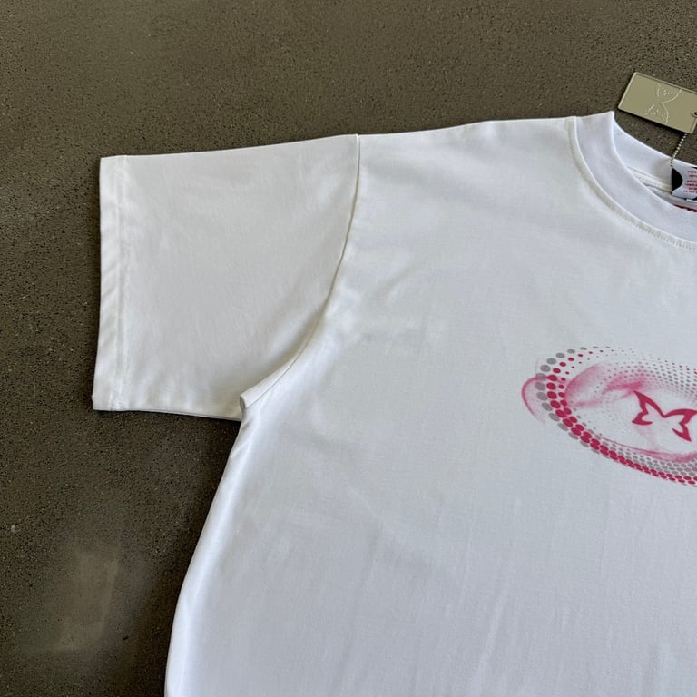Mertra Butterfly Graphic T-Shirt White - 11
