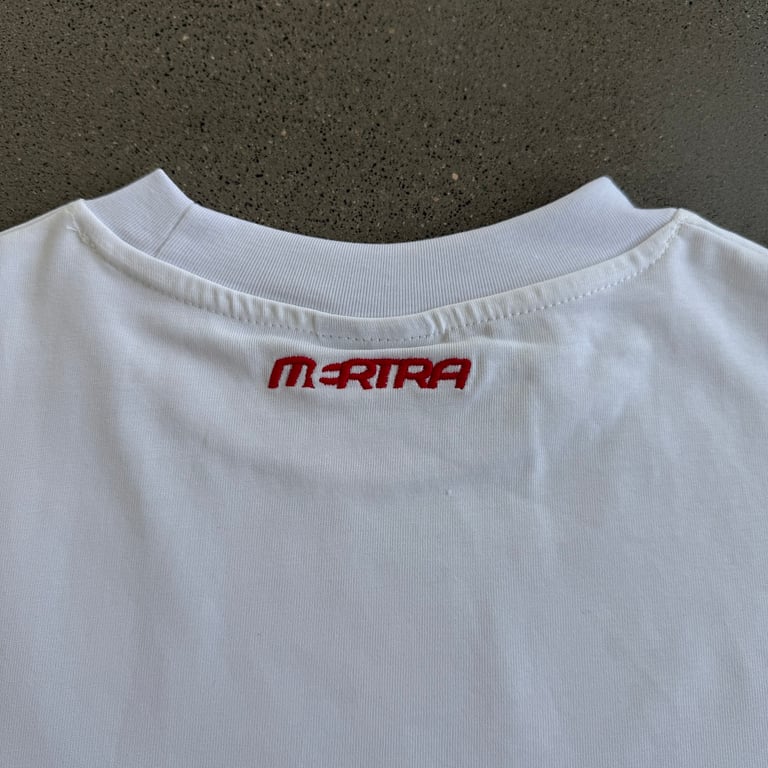 Mertra Butterfly Graphic T-Shirt White - 13