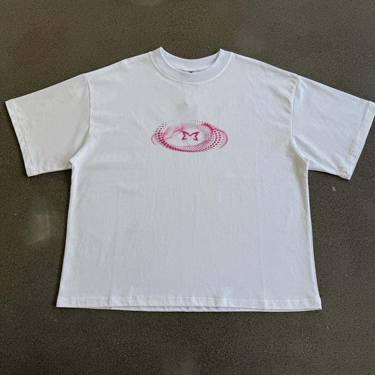 Mertra Butterfly Graphic T-Shirt White - 5