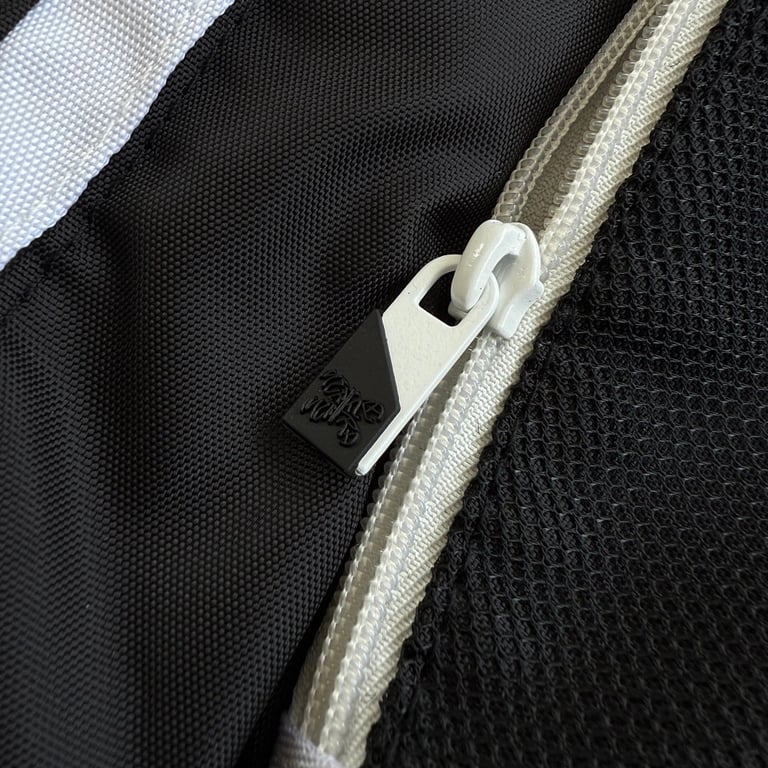 Mertra Embroidered Sling Bag Black White - 4