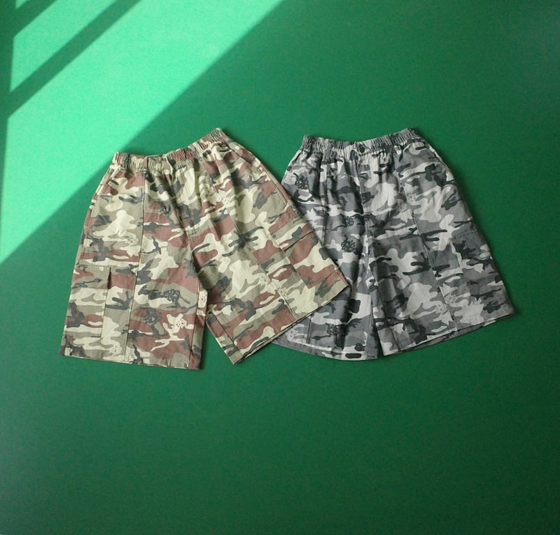 Mertra Camo Cargo Shorts