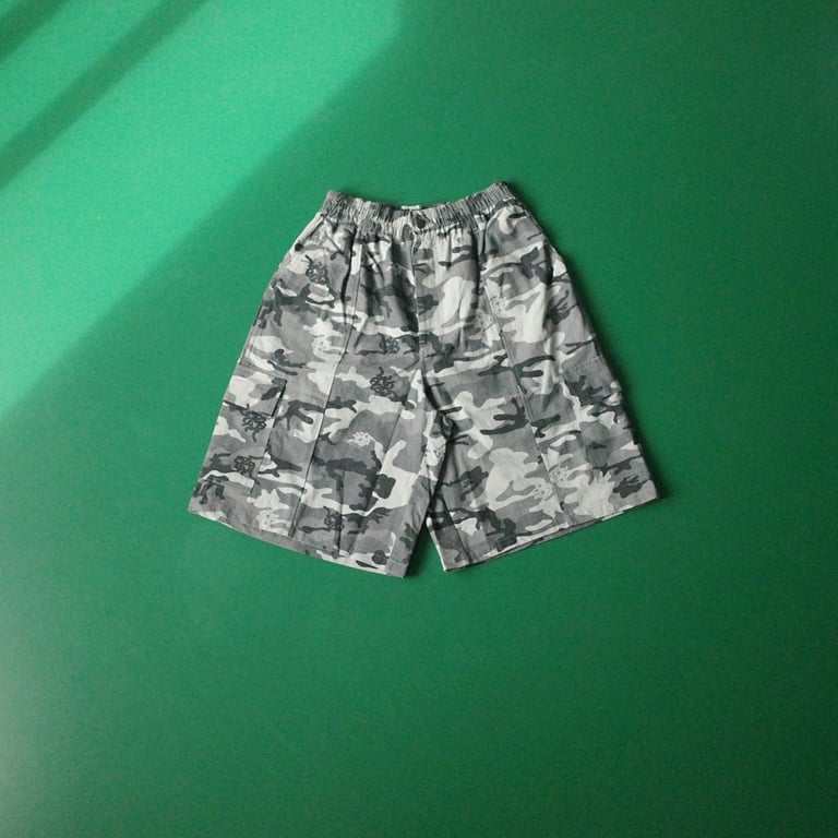 Mertra Camo Cargo Shorts - 17