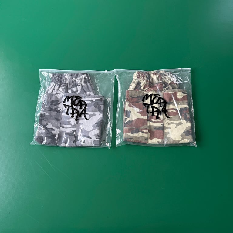 Mertra Camo Cargo Shorts - 3