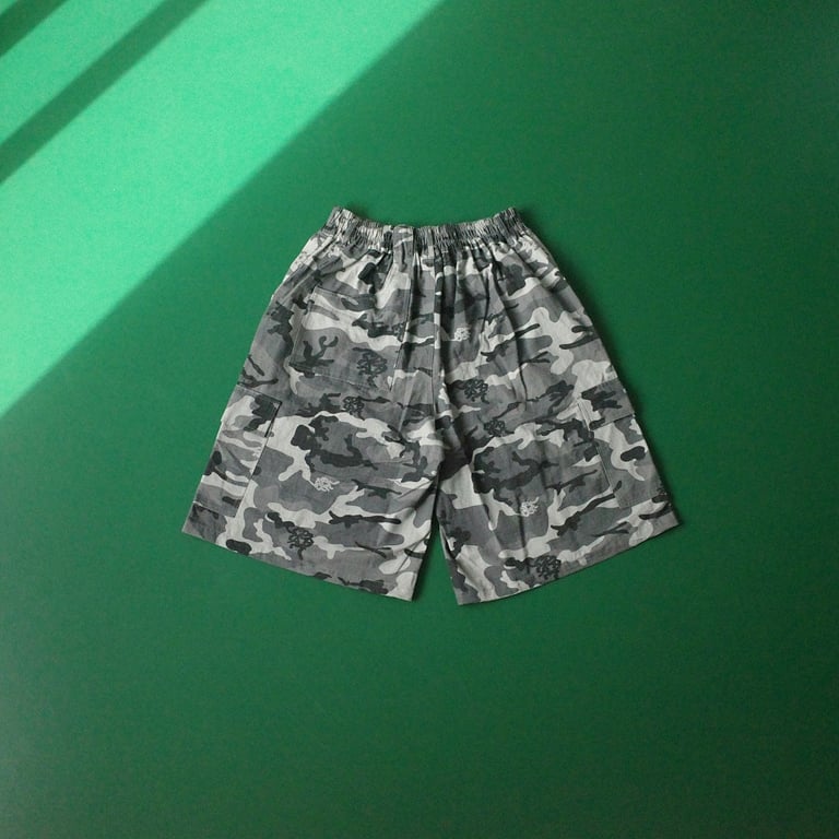 Mertra Camo Cargo Shorts - 28