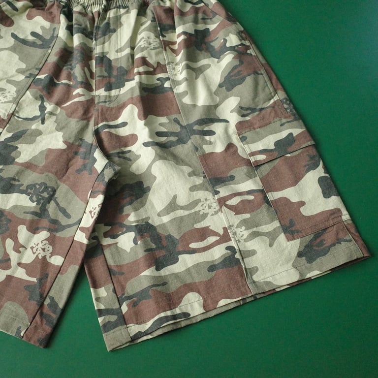Mertra Camo Cargo Shorts - 6