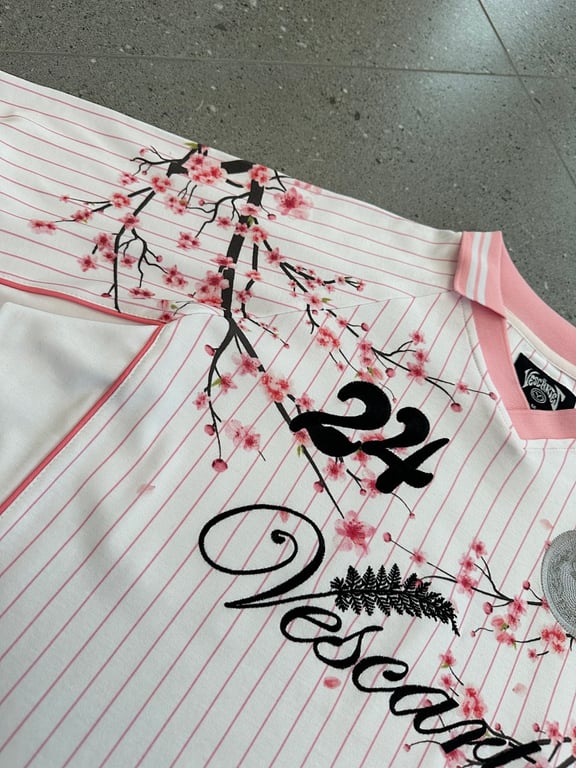 Vescartes Japanese Cherry Blossom Jersey - 8