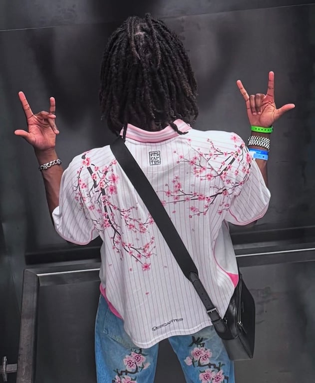 Vescartes Japanese Cherry Blossom Jersey - 16
