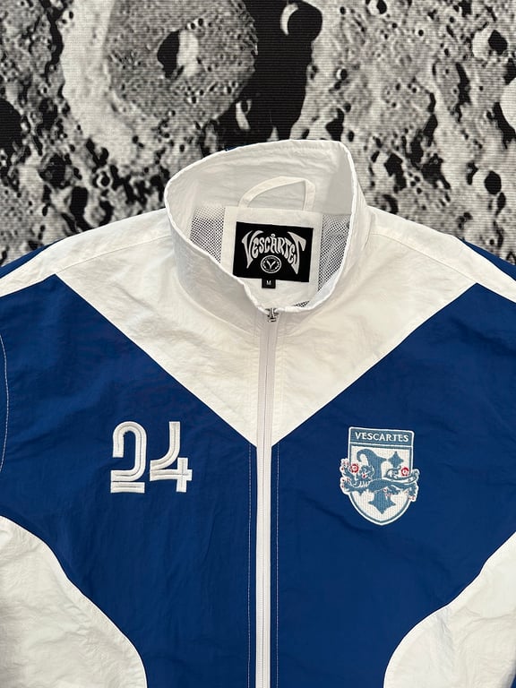 Vescartes Double Lion Legion Windbreaker Blue/White - 5