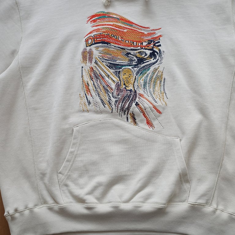 Derschutze “Painter” Hoodie Cream - 13
