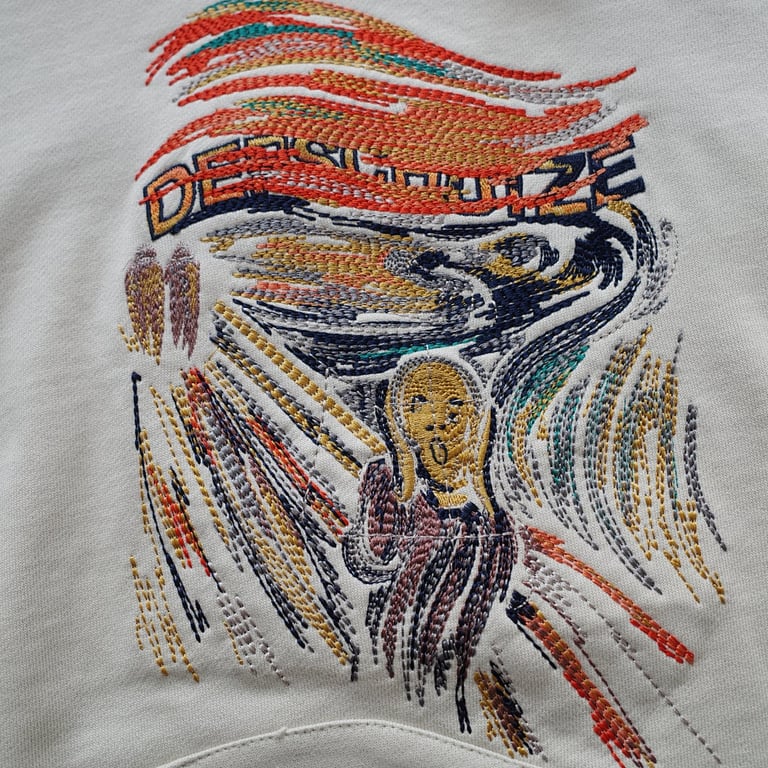 Derschutze “Painter” Hoodie Cream - 14