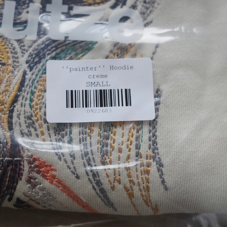Derschutze “Painter” Hoodie Cream - 5