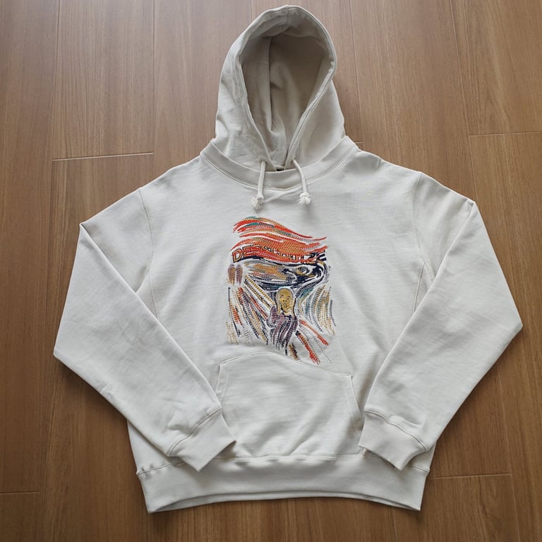 Derschutze “Painter” Hoodie Cream - 6