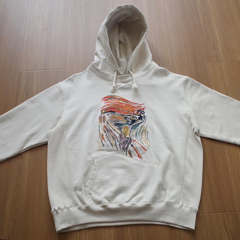 Derschutze “Painter” Hoodie Cream - 7