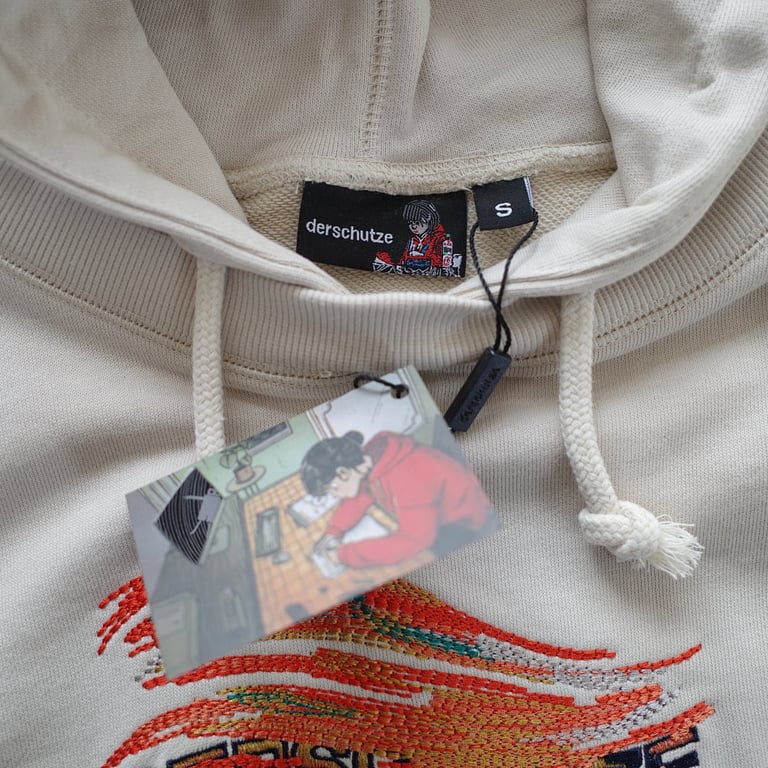 Derschutze “Painter” Hoodie Cream - 9