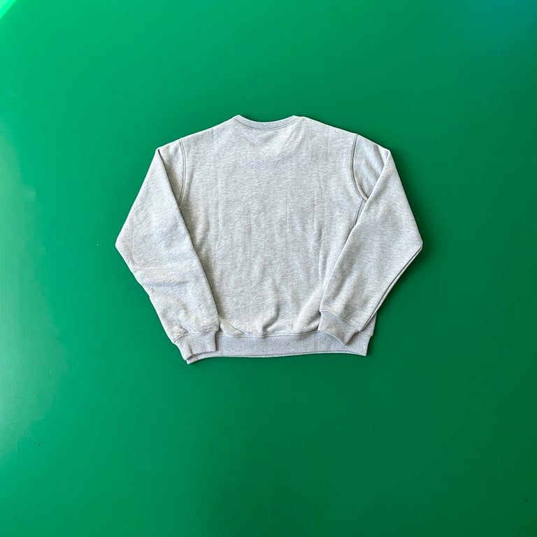 Derschutze Embroidered Graphic Crewneck Grey - 15