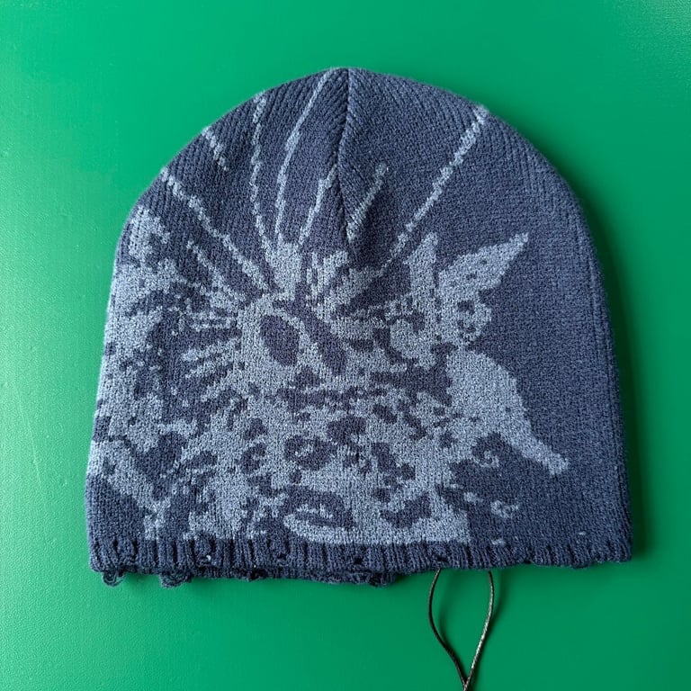 Derschutze Graphic Knit Beanie - 15