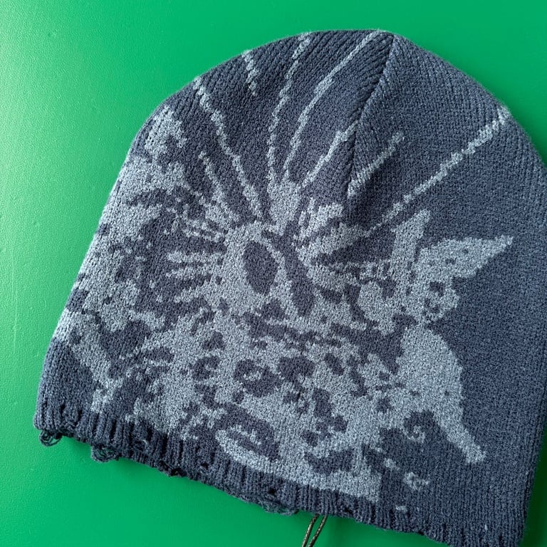 Derschutze Graphic Knit Beanie - 18