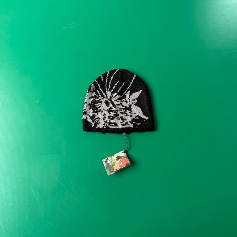 Derschutze Graphic Knit Beanie - 5
