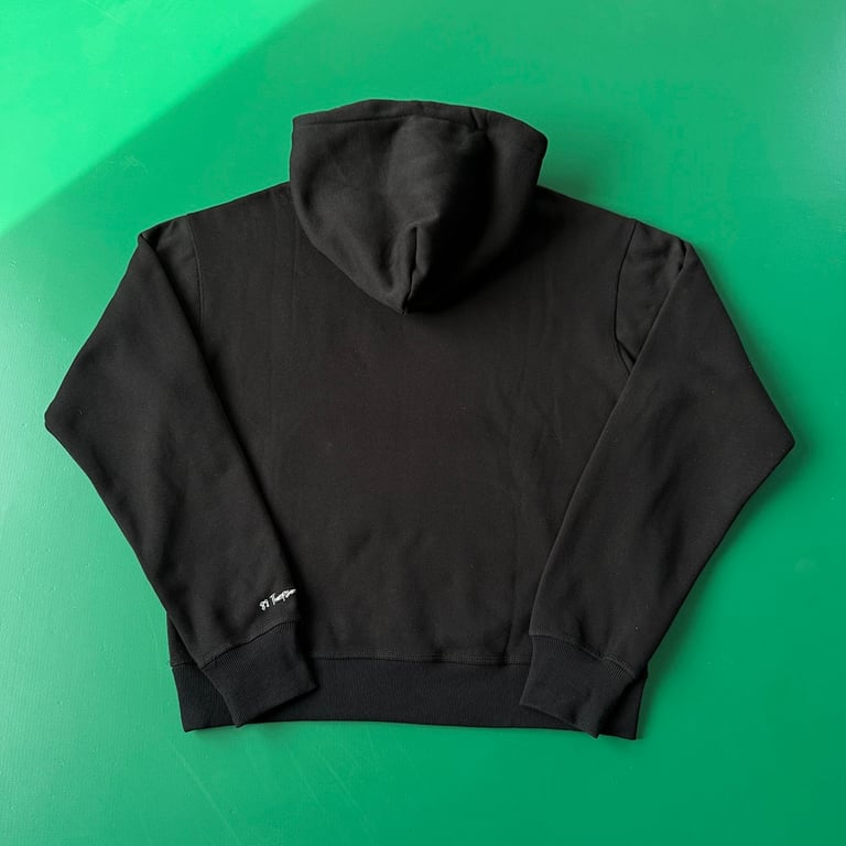 Derschutze Jazz Musicians Embroidered Hoodie Black - 15