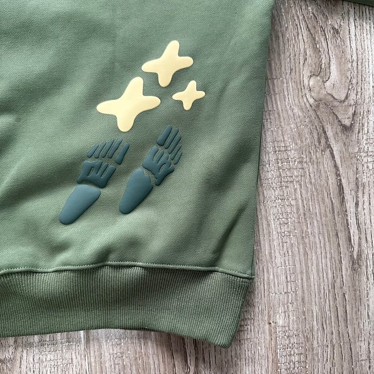 Broken Planet Space Trails Hoodie Agave Green - 13
