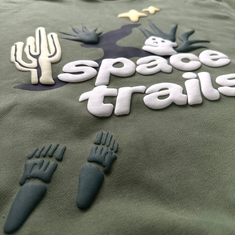 Broken Planet Space Trails Hoodie Agave Green - 15