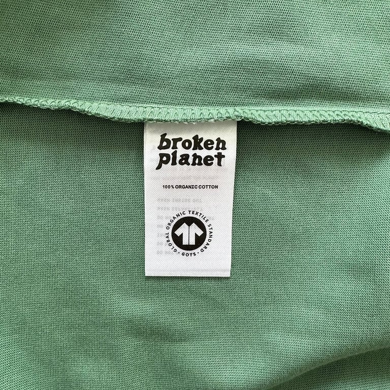 Broken Planet Space Trails T-shirt Agave Green - 12