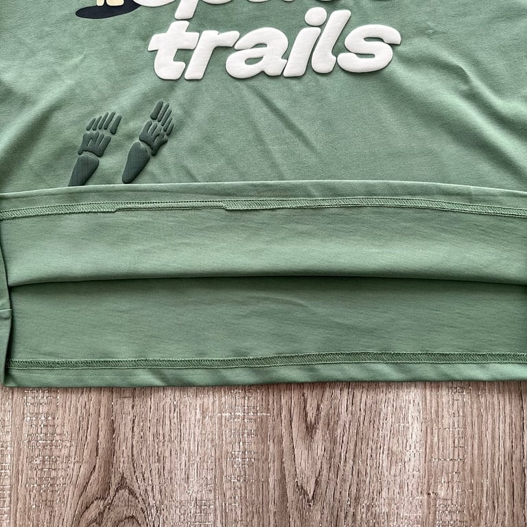 Broken Planet Space Trails T-shirt Agave Green - 13