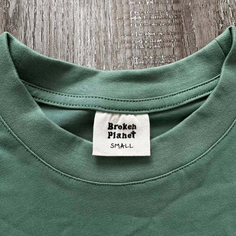 Broken Planet Space Trails T-shirt Agave Green - 17
