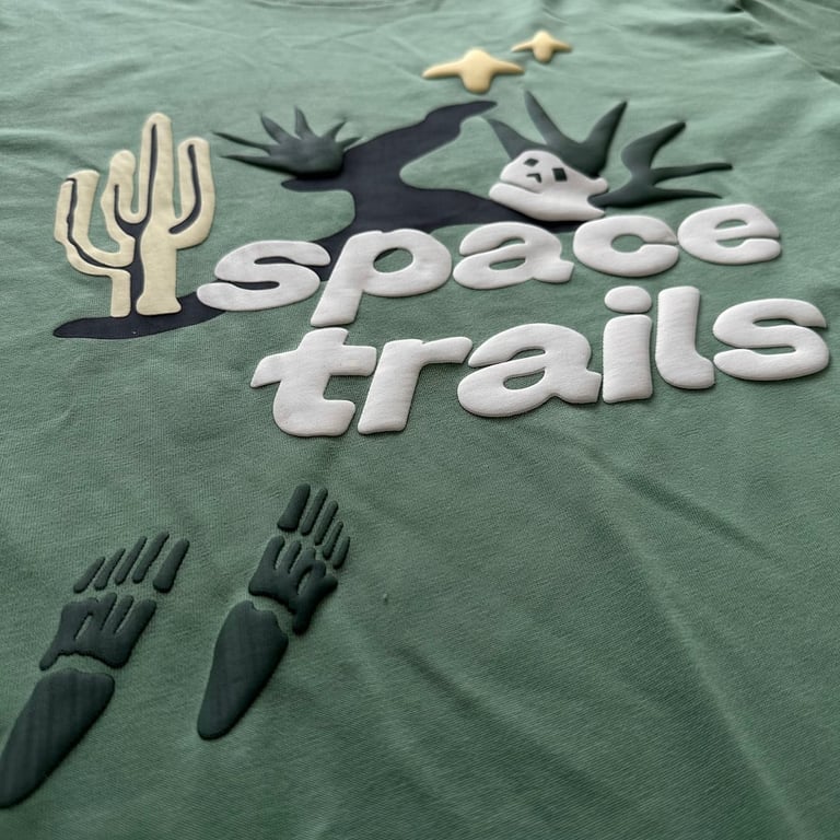 Broken Planet Space Trails T-shirt Agave Green - 7