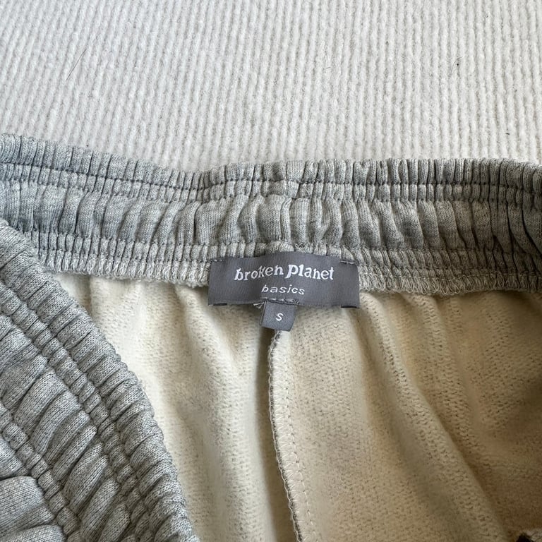 Broken Planet Grey Logo Shorts - 12