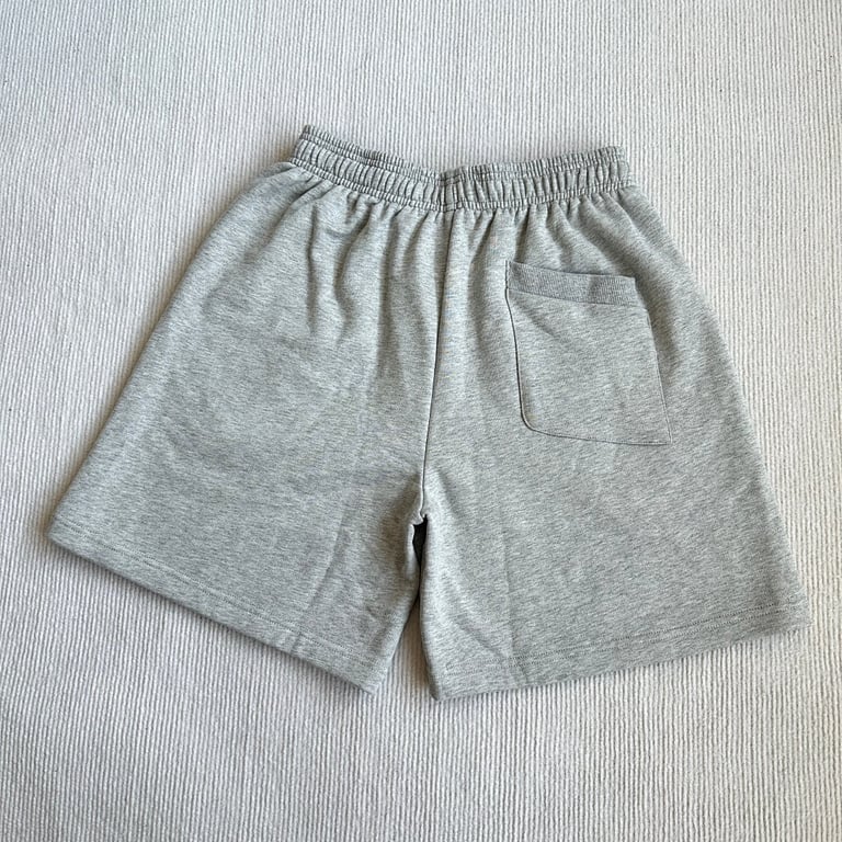 Broken Planet Grey Logo Shorts - 14