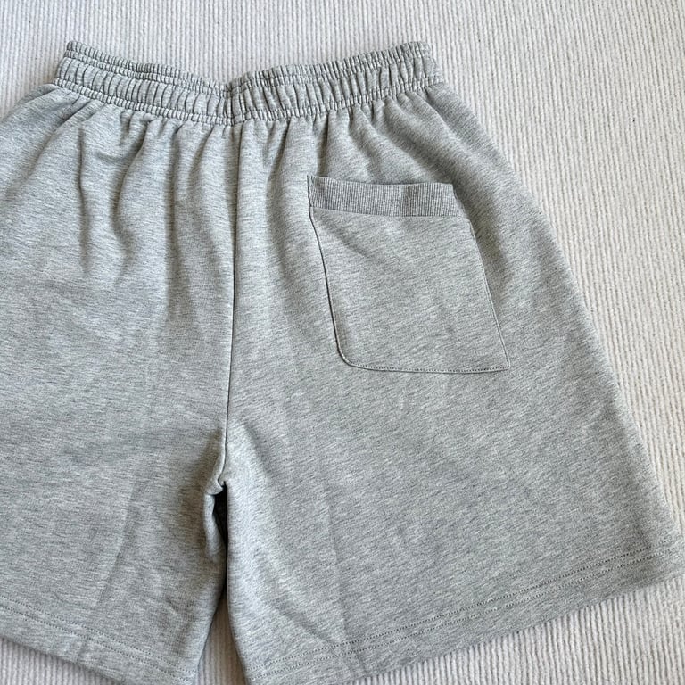 Broken Planet Grey Logo Shorts - 15