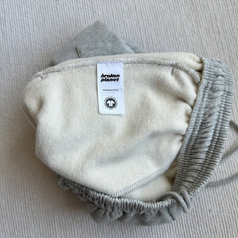 Broken Planet Grey Logo Shorts - 17