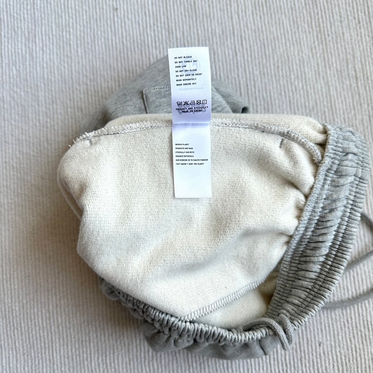 Broken Planet Grey Logo Shorts - 18