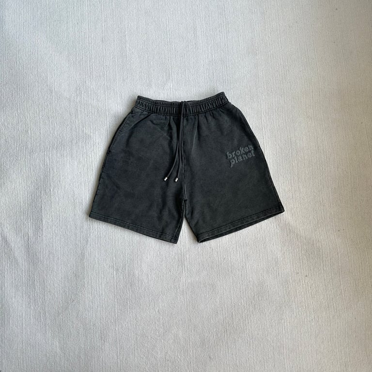 Broken Planet Washed Soot Basic Shorts