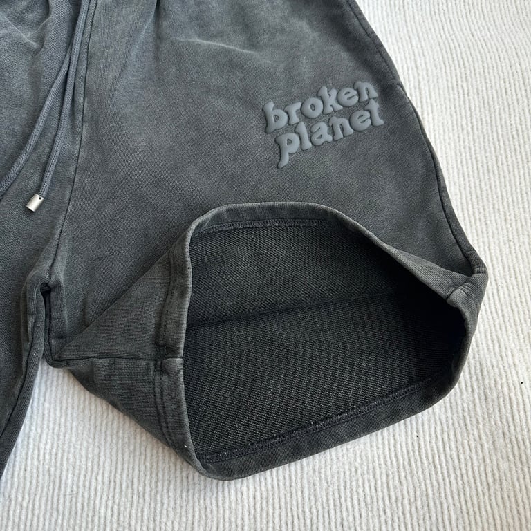 Broken Planet Washed Soot Basic Shorts - 12
