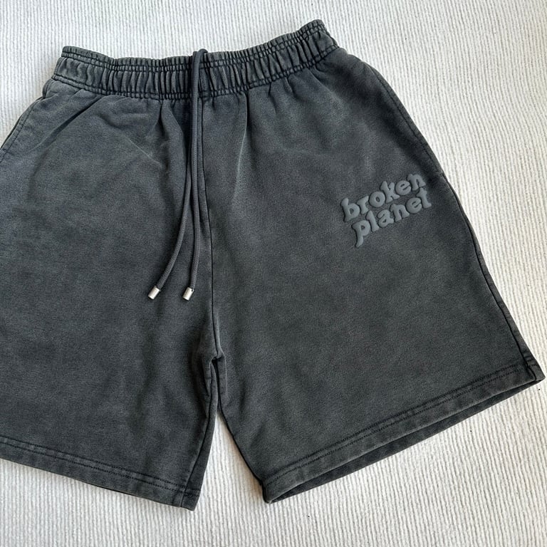 Broken Planet Washed Soot Basic Shorts - 8