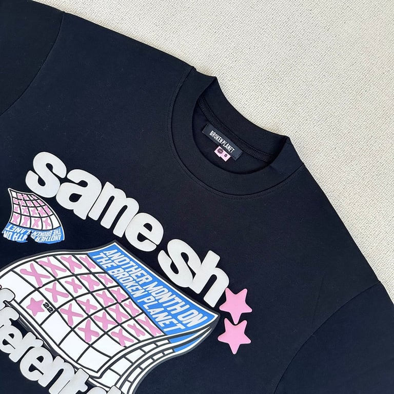Broken Planet Same Sh** Different Day T-shirt - 7