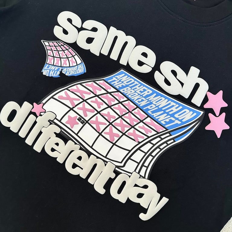 Broken Planet Same Sh** Different Day T-shirt - 8