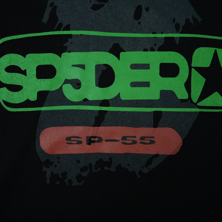 Sp5der Oversized Reunion Tee Black - 18
