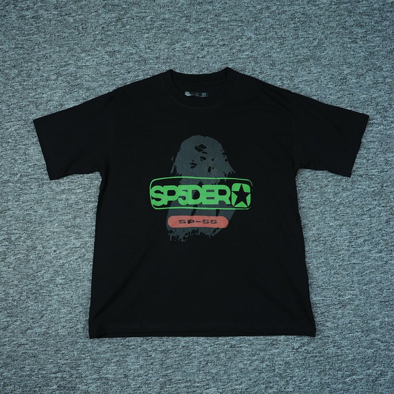 Sp5der Oversized Reunion Tee Black - 21