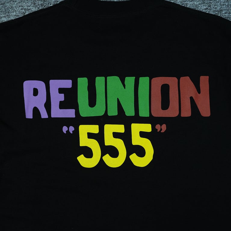 Sp5der Oversized Reunion Tee Black - 22