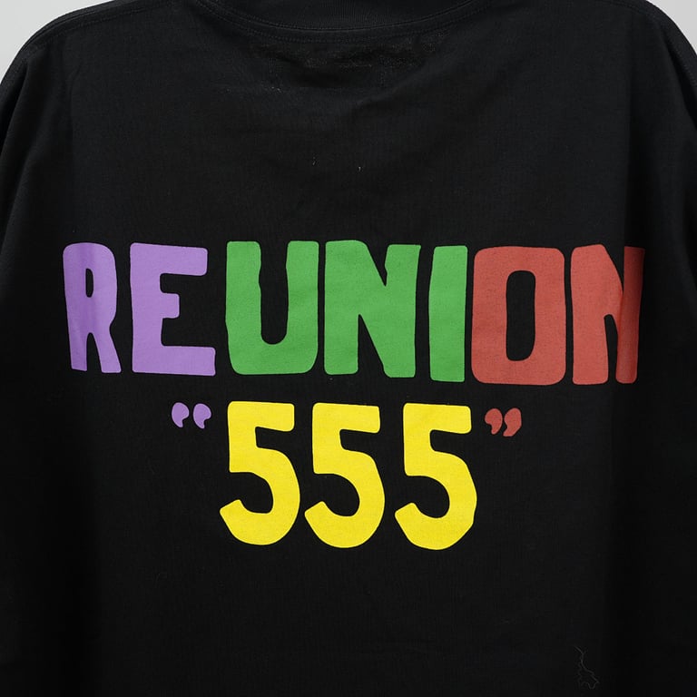 Sp5der Oversized Reunion Tee Black - 4