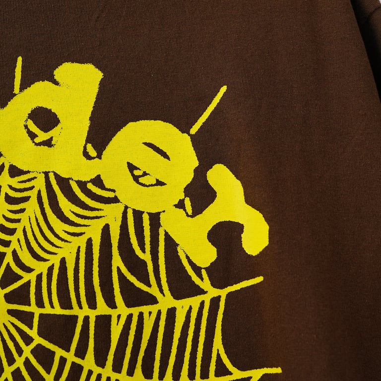 Sp5der OG Web Tee Brown - 3