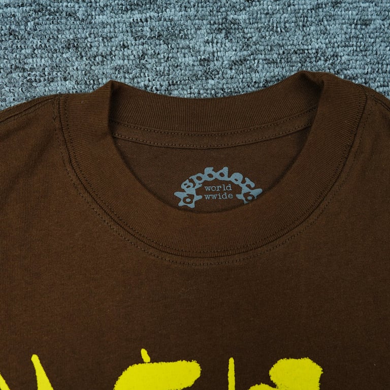 Sp5der OG Web Tee Brown - 18