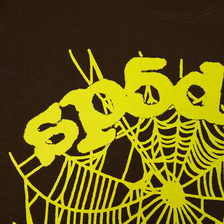Sp5der OG Web Tee Brown - 22